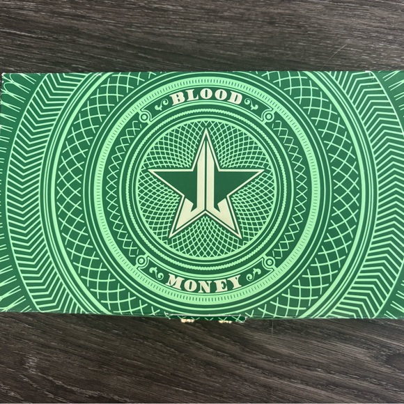 Jeffree Star Blood Money Eyeshadow Palette - Green - Picture 1 of 3